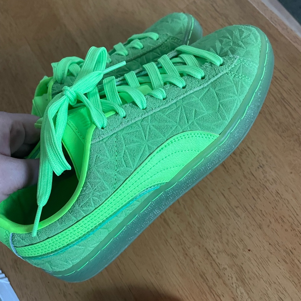 Puma Neon Green Sneakers